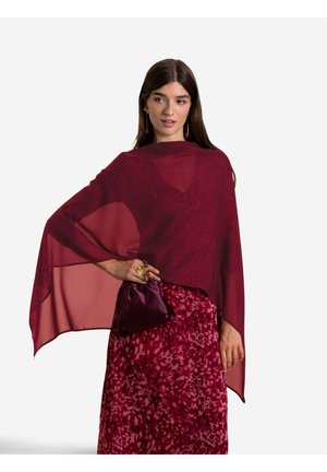 ELEGANTE - Poncho - burdeos