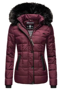 Marikoo - UNIQUE - Winterjacke - dark red melange Thumbnail-Bild 1