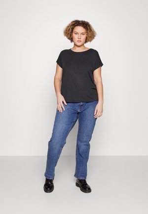 VMAYA PLAIN - Tricou basic - black