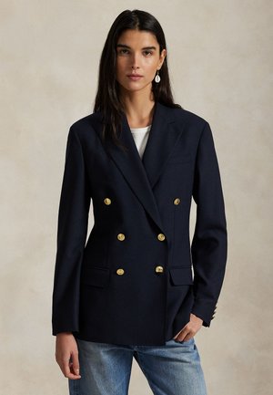 Polo Ralph Lauren DOUBLE-BREASTED STRETCH WOOL BLAZER - Σακάκι - navy