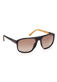 Timberland UOMO PILOT - Occhiali da sole - glänzend schwarz