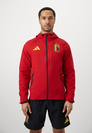 BELGIUM TIRO TECH FULL ZIP - Windbreakers - team power red 2