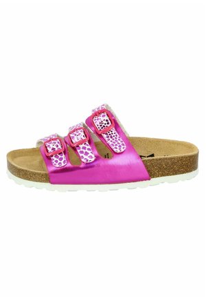 LINE TRENDY - Mules - pink/weiss