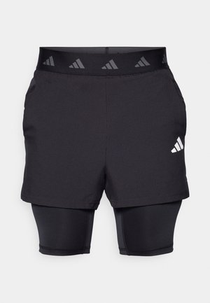 adidas Performance GYM+ 2-IN-1 - Šortky 2 v 1 - black