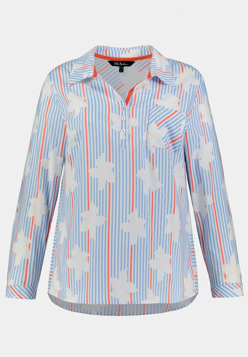 Ulla Popken Longsleeve lichtblauw