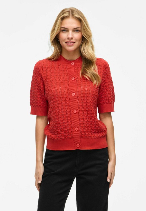 VIVUA KURZARM - Strickjacke