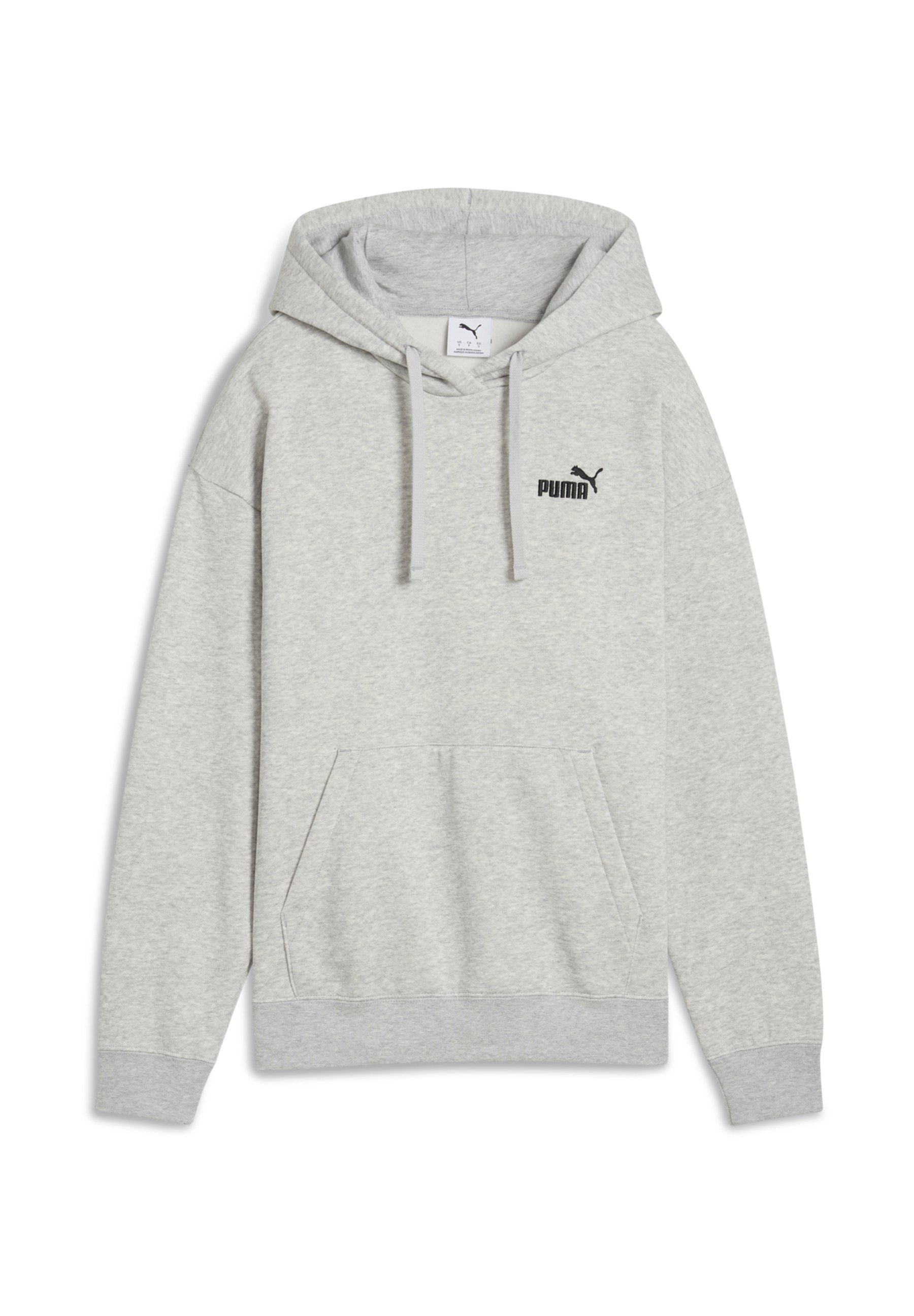 light grey puma hoodie