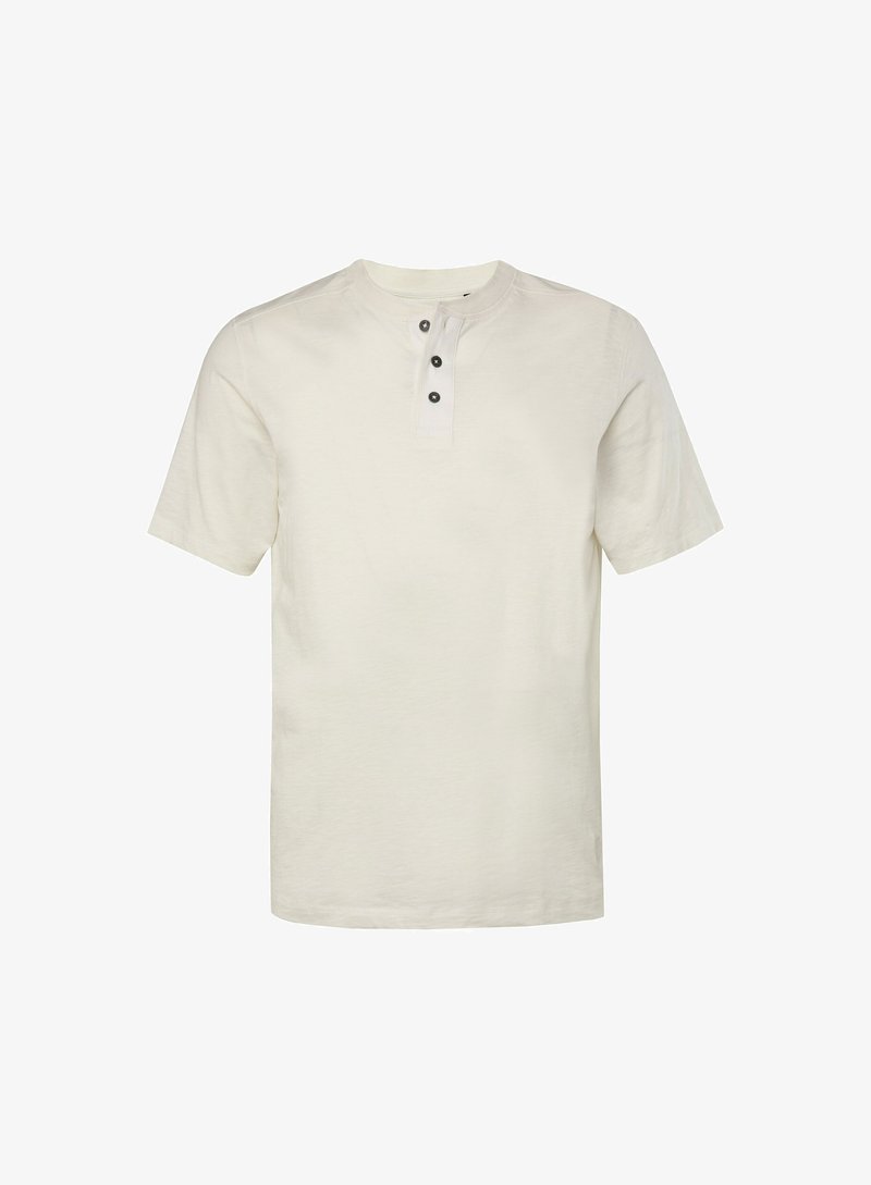JP1880 HENLEY SHORT SLEEVE WITH PLACKET Basic T-shirt off