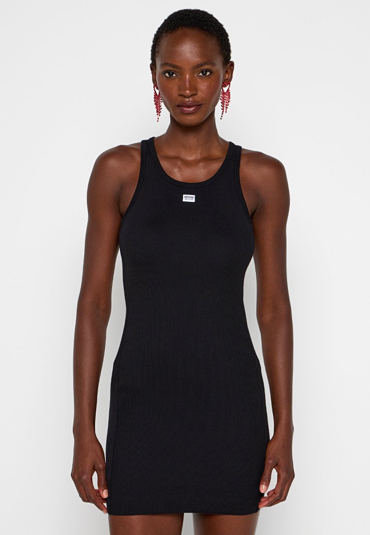 MOSCHINO JEANS Jerseyjurk zwart MOSCHINO JEANS Jerseyjurk zwart