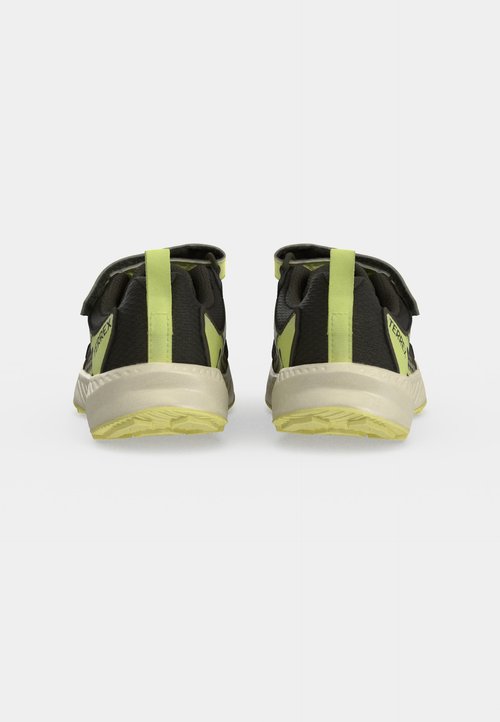 adidas TRACEFINDER UNISEX - Hiking shoes - shadow olive/dash grey/frozen lemon — photo 4