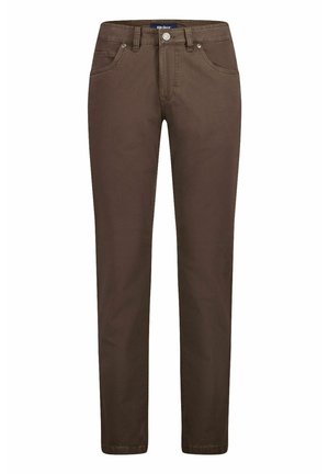 Atelier Gardeur POCKET BILL - Jeans Straight Leg - chocolate brown