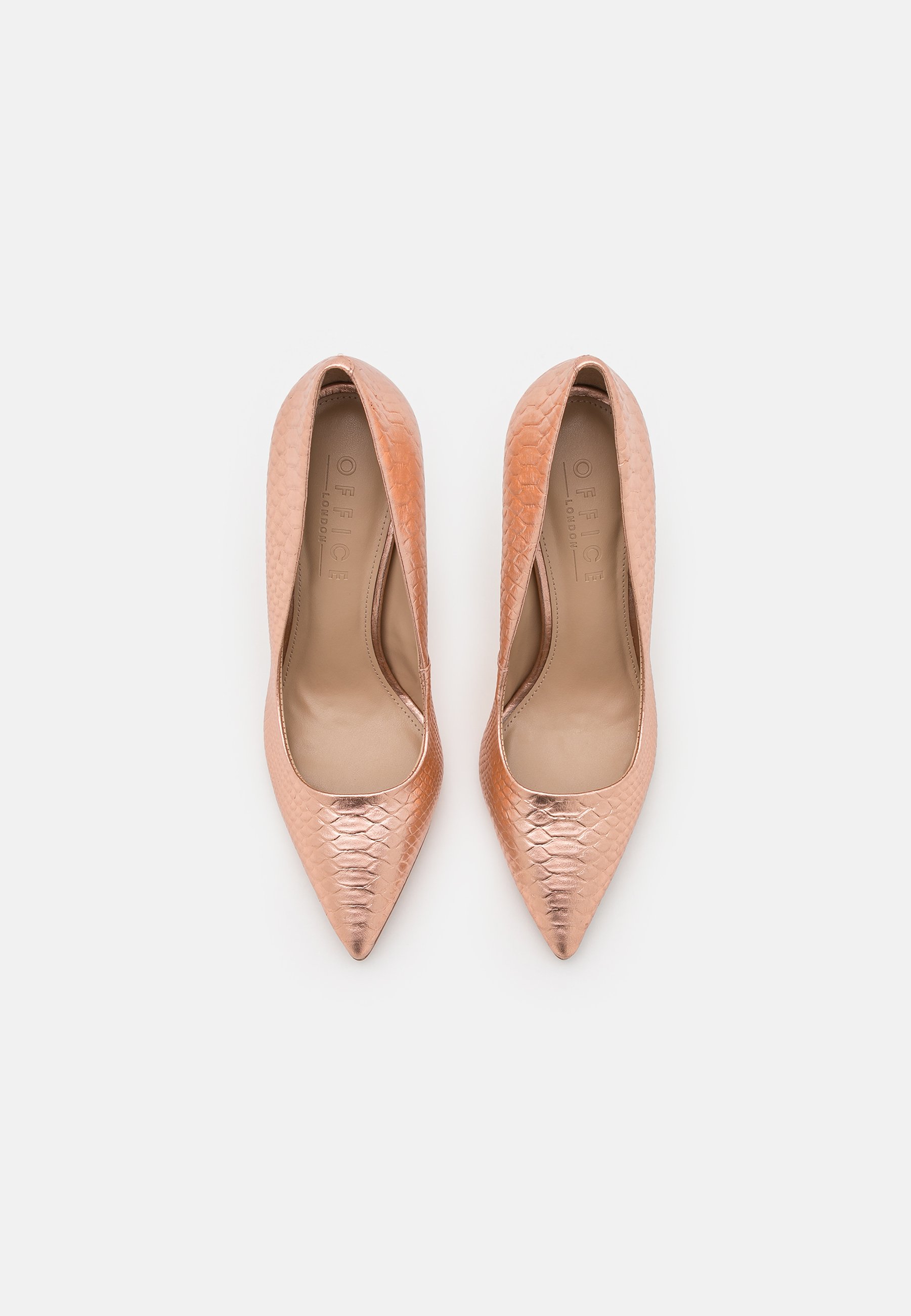 Office HARLEM - Tacones - rose gold/rose gold - Zalando.es