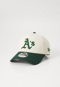 COLOURBLOCK 9FORTY® UNISEX - Gorra - off-white/dark green
