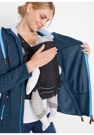 Giacca in pile - blau