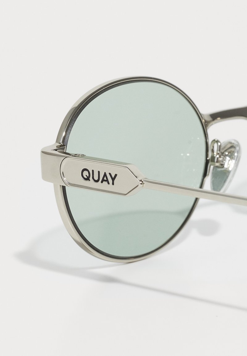 QUAY AUSTRALIA ANYWAYS - Sunglasses - silver-coloured/moss 