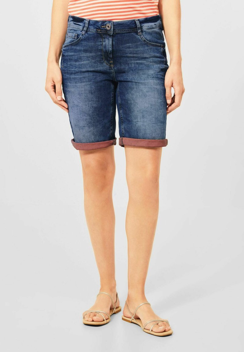Damen Kleider | Cecil Jeans Shorts blau/blue denim - XD76209 Damen Kleider | Cecil Jeans Shorts blau/blue denim - XD76209