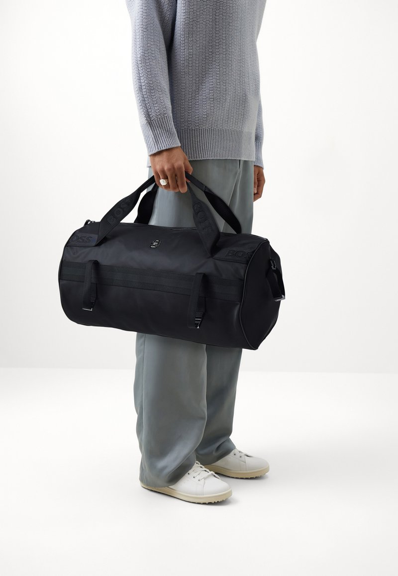 BOSS HOLDALL - Nedidelis kelioninis krepšys - black