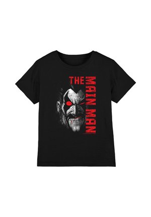 Warner Brothers, JLA MAIN MAN UNISEX - Print T-shirt - black