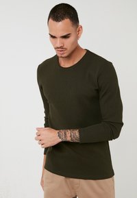 Buratti CREW NECK - Športni pulover - khaki