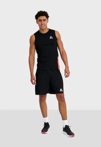 le coq sportif TRAINING - Teplákové kalhoty - black