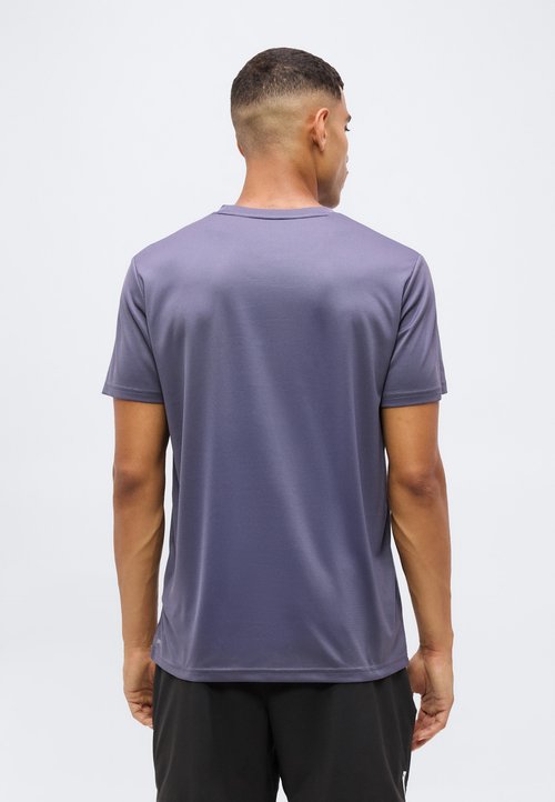 PUMA TAD ESSENTIAL TEXTURE TEE - Sports T-shirt - inky depths — photo 3