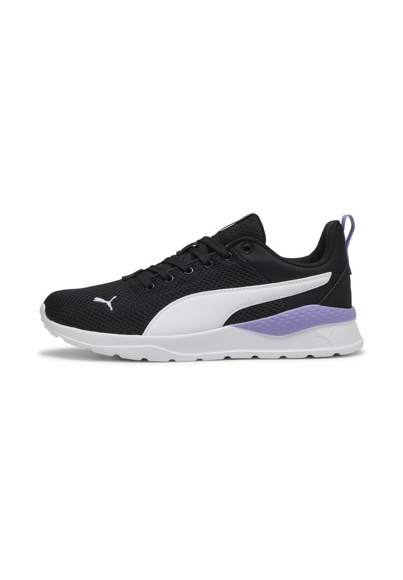 Puma ANZARUN LITE - Silniční běžecké boty - black/white/lavender alert