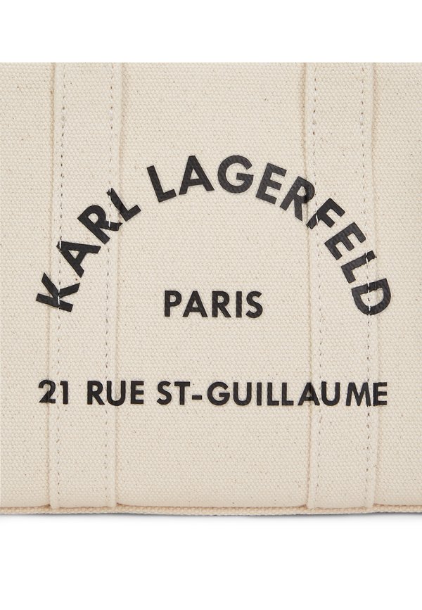 SQUARE MINI TOTE - Handbag - beige2