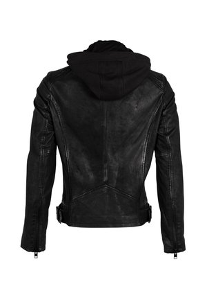 Lederjacke - black