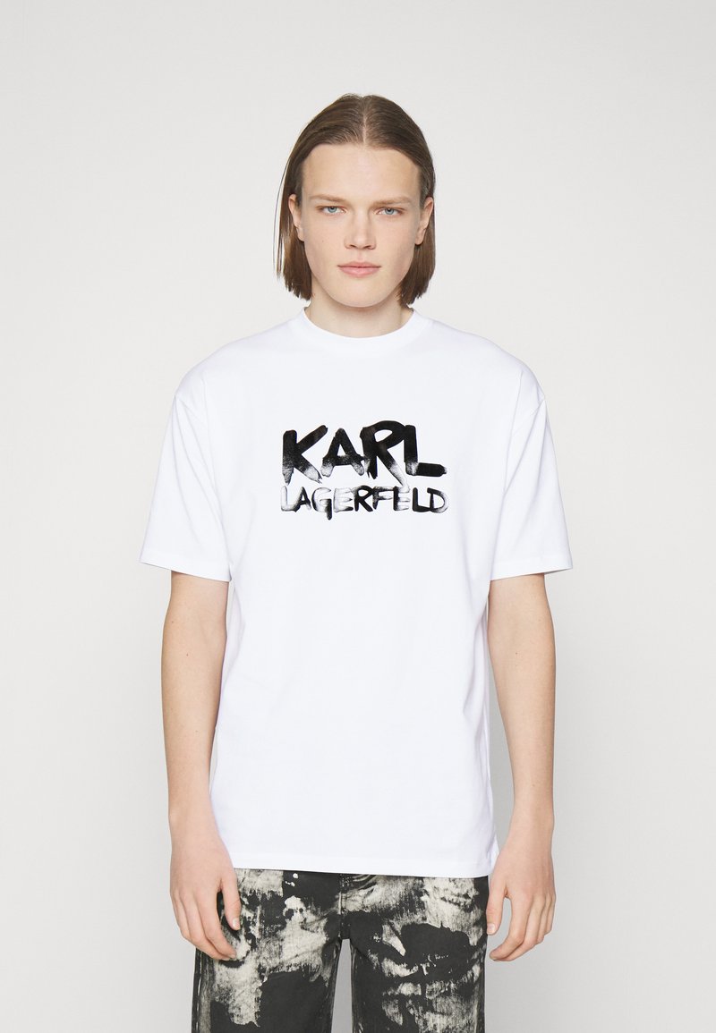 Karl Lagerfeld Tshirt Signature White main image 1