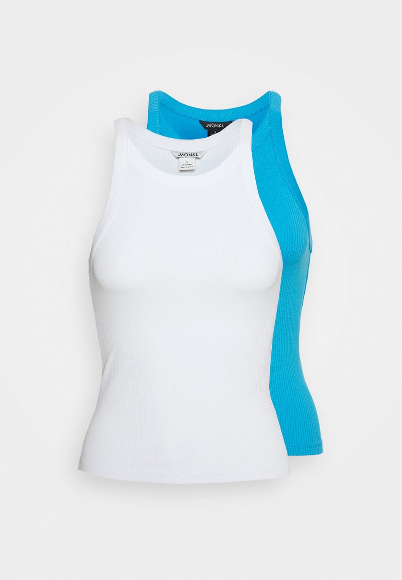 Monki Top blauw Monki Top blauw