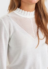 Nümph Strickpullover - white