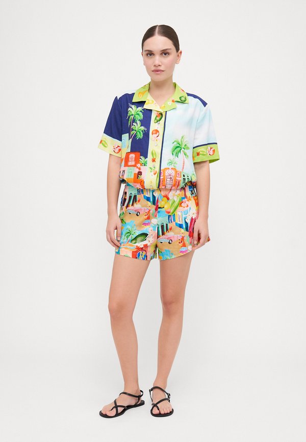 CUBA TAILORED SHORT - Beach accessory - turquoise4