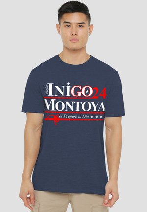 PRINCESS BRIDE INIGO MONTOYA FOR PRESIDENT 24 - T-Shirt print - dark blue