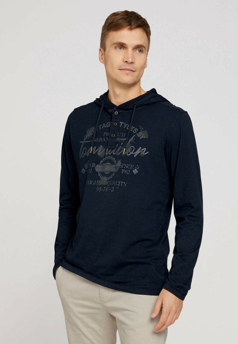 TOM TAILOR - Hoodie - sky captain blue, Enlarge