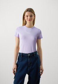 JJXX - Tricou basic - lilac breeze Imagine miniatură 1