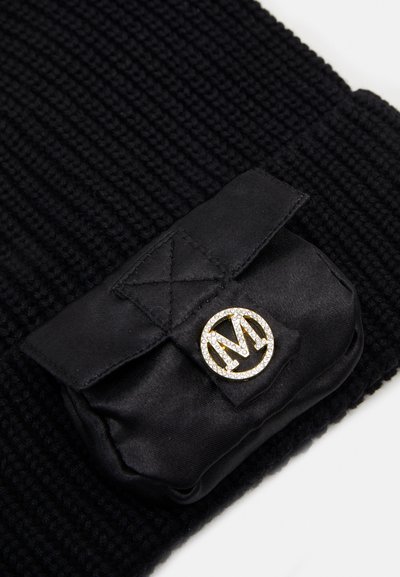 Monnalisa BERRETTO CON TASCA UNISEX - Σκούφος - nero