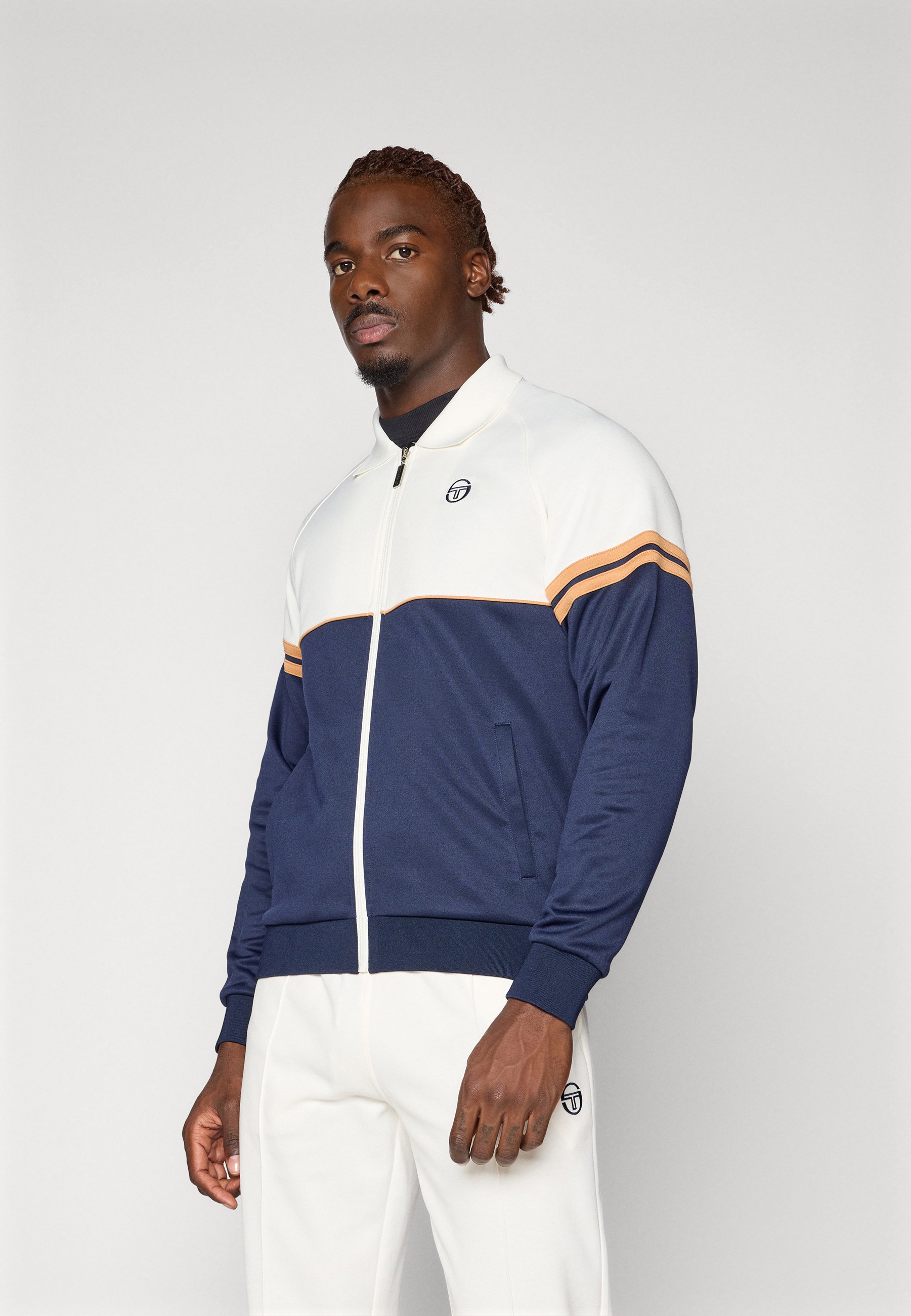 Sergio Tacchini VINTAGE TRACKTOP - Chaqueta de entrenamiento - gardenia Sergio Tacchini VINTAGE TRACKTOP - Chaqueta de entrenamiento - gardenia
