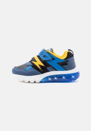 Geox, CIBERDRON BOY - Sneakers - avio/yellow