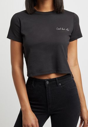 T-Shirt print - black