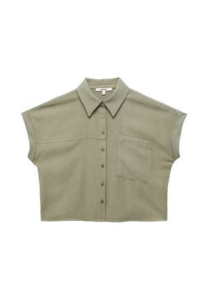 Koton, CROP  - Skjortebluser - khaki