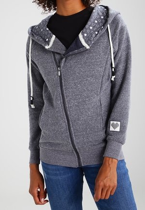 Sweater met rits - dark blue