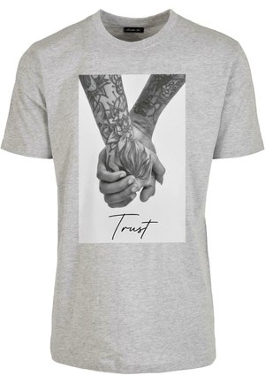 T-shirt print - light grey
