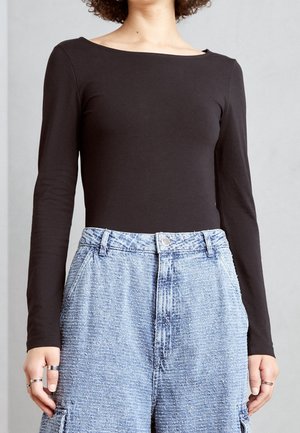 Langarmshirt - black