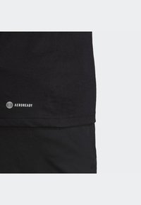 adidas Performance ESSENTIALS FEELREADY - Sports T-shirts - black/white