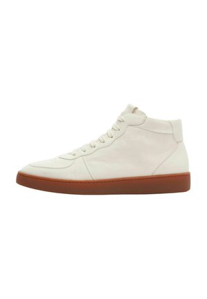 Sneakers hoog - white calf