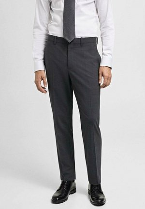 Hlače za odijelo - mottled grey