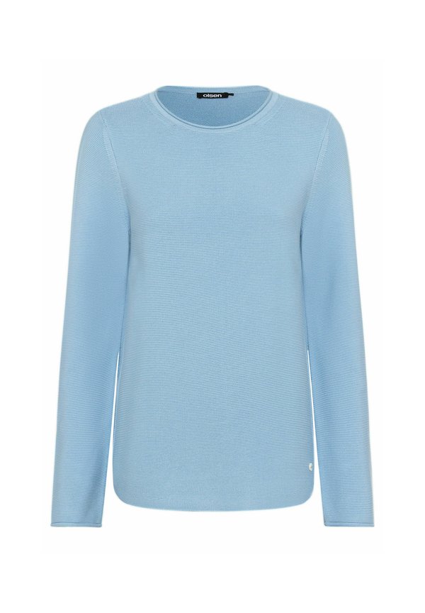 Strickpullover - hellblau