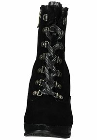 LAURA VITA Bottines à plateau - noir