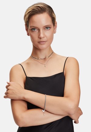 MIT GRAVUR - Earrings - silber