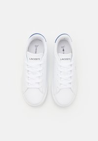 Lacoste CARNABY SET CHILDREN COURT LACE UNISEX - Zapatillas - blanc/marine